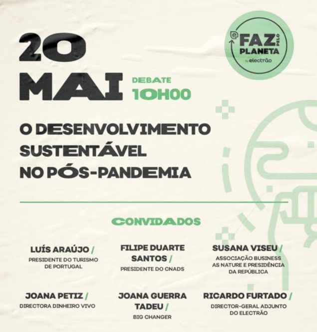 <span class="data" style="color:#6cca98">May</span><br/>2nd debate of the “Faz Pelo Planeta by Electrão” Movement